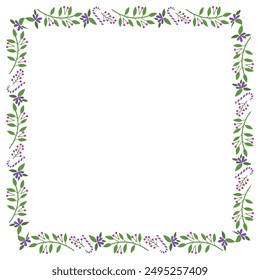 Frame template for christmas season celebration, christmas wreath concept.