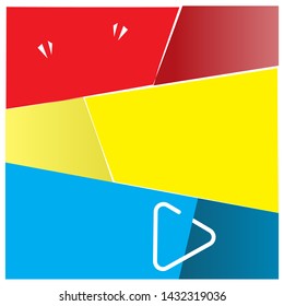frame template creative design color