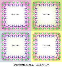 Frame for text