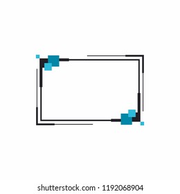 Frame for text or banner. Web design of banners. Promotions and sales