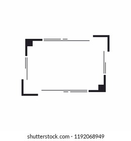 Frame for text or banner. Web design of banners. Promotions and sales