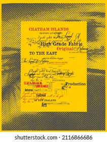 frame text design modern art 