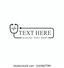 frame text for doctor's office or health clinic, vector art.