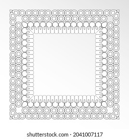 marco para texto con ornamento