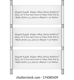 frame text paper
