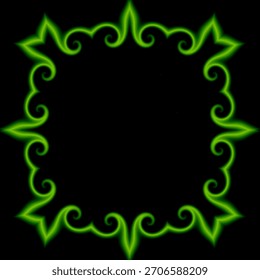 frame for text vector design