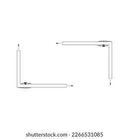 Frame for text. Vector illustration
