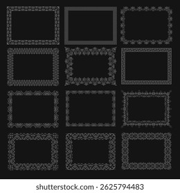 Quadro Turkiye Estilo Ornamento Padrão Perfeito