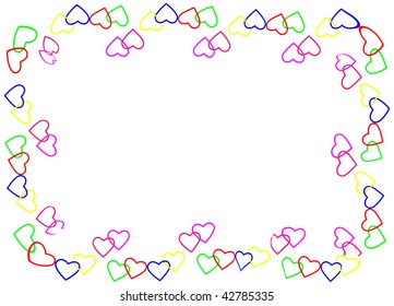 Frame for Valentine's card