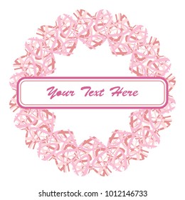 Frame for Valentine's Day. Empty place for text. Red heart on a white background. Greeting poster for lovers, wedding, birthday.
