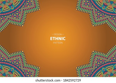 frame vector with Abstract mandala