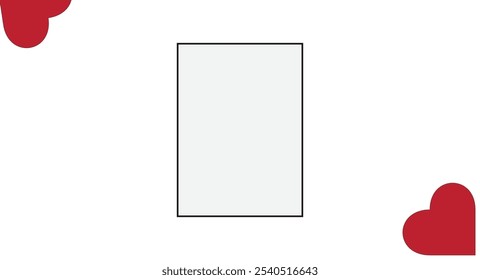 frame vector art design on white background.