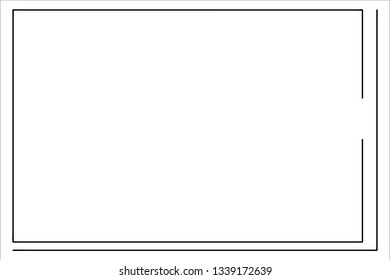 frame vector  background