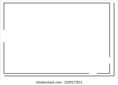 frame vector  background