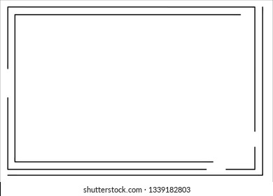 frame vector  background