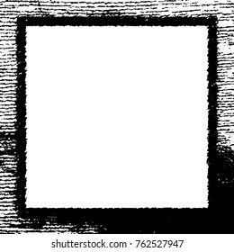Frame vector black and white grunge