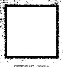 Frame vector black and white grunge