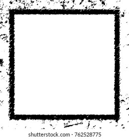 Frame vector black and white grunge