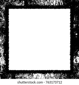 Frame Vector Black White Grunge Stock Vector (royalty Free) 763173712 