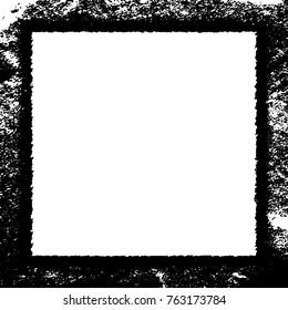 Frame Vector Black White Grunge Stock Vector (Royalty Free) 763173784 ...