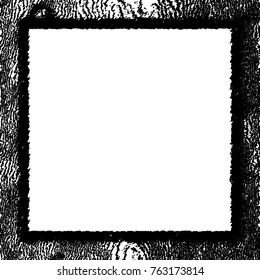 Frame vector black and white grunge