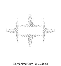 Frame. Vector. Decorative elements. 