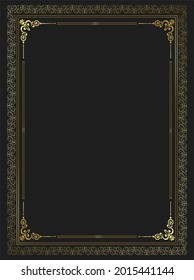 A Frame Vector Design Good For Book And Cove 