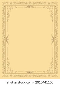 A Frame Vector Design Good For Book And Cove 