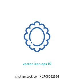 Frame vector icon illustration. Ui/Ux. Premium quality.