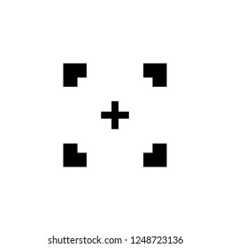 frame vector icon. frame sign on white background. frame icon for web and app