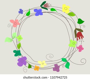 frame vector illustration