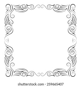 Frame. Vector Illustration