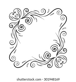 frame. vector Illustration