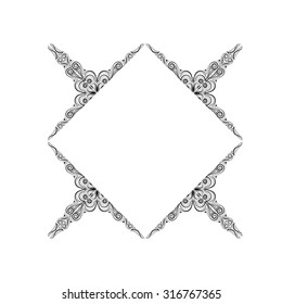 frame. vector Illustration