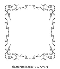 frame. vector Illustration