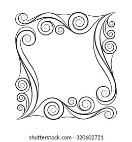 frame. vector Illustration