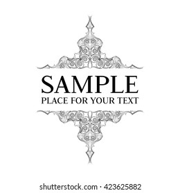 frame. vector Illustration