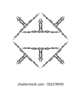frame. vector Illustration. design elements.