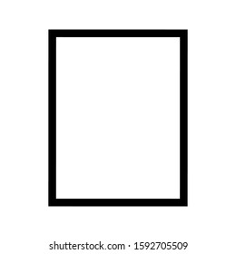 frame vector illustration. editable frame. icon vector