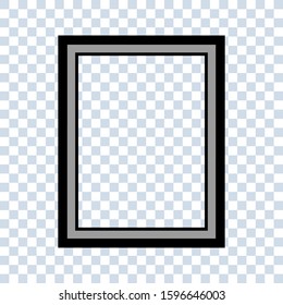 frame vector illustration. editable frame. icon vector