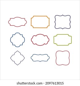 frame vector images for graphic design