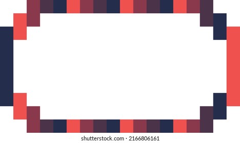 Frame. Vector. Pastel dark brown color. A collection of equal-sized squares. Illustration. Creative. Decoration for various needs. Background. Abstract. Presentation templates and more. Digital art. 