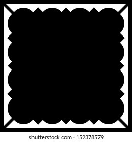 Frame Vector Square Tile