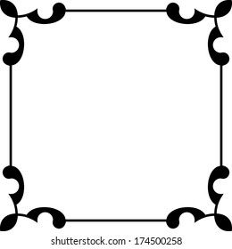 Frame Vector Square Tile 