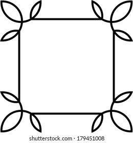 Frame Vector Square Tile 