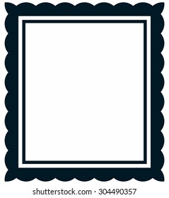 Frame vector vintage picture framework