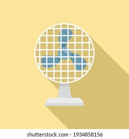 Bildventilator-Symbol. Flache Illustration von Rahmenventilator, Vektorsymbol für Webdesign