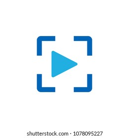 Frame Video Icon Design
