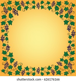 A frame of a vine