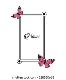 frame vintage design, vector illustration eps10 graphic 
